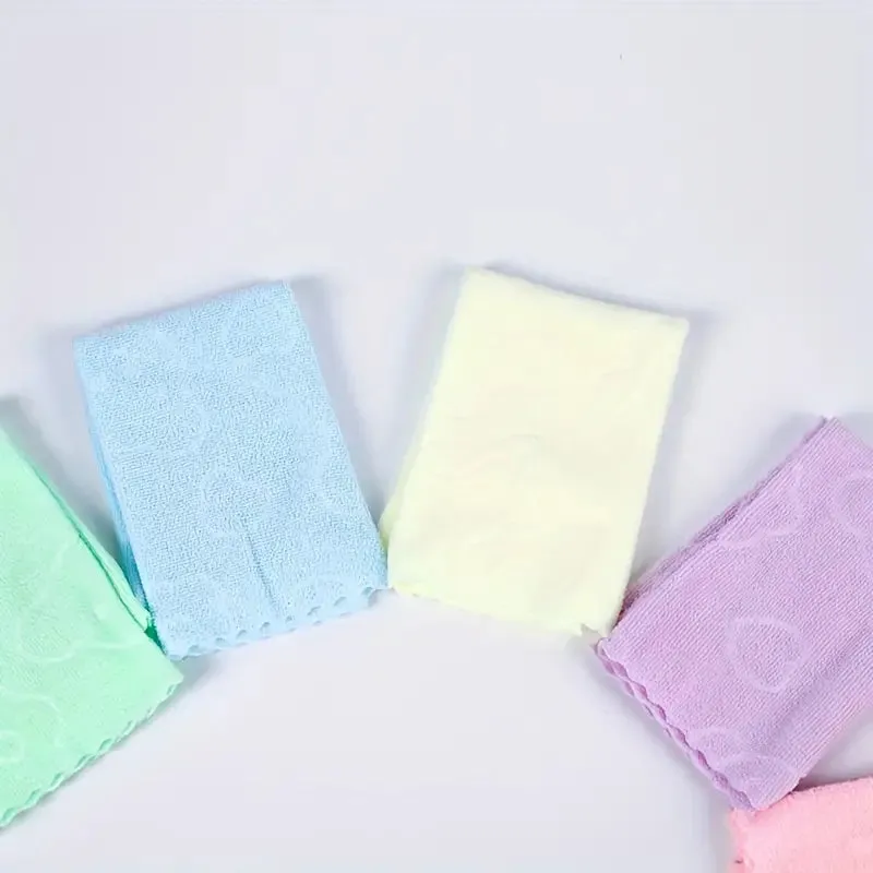 10 Pcs Microfiber Cleaning Cloth, Dishwashing Durable Absorbent Dishwashing Towel Wiping Rags
