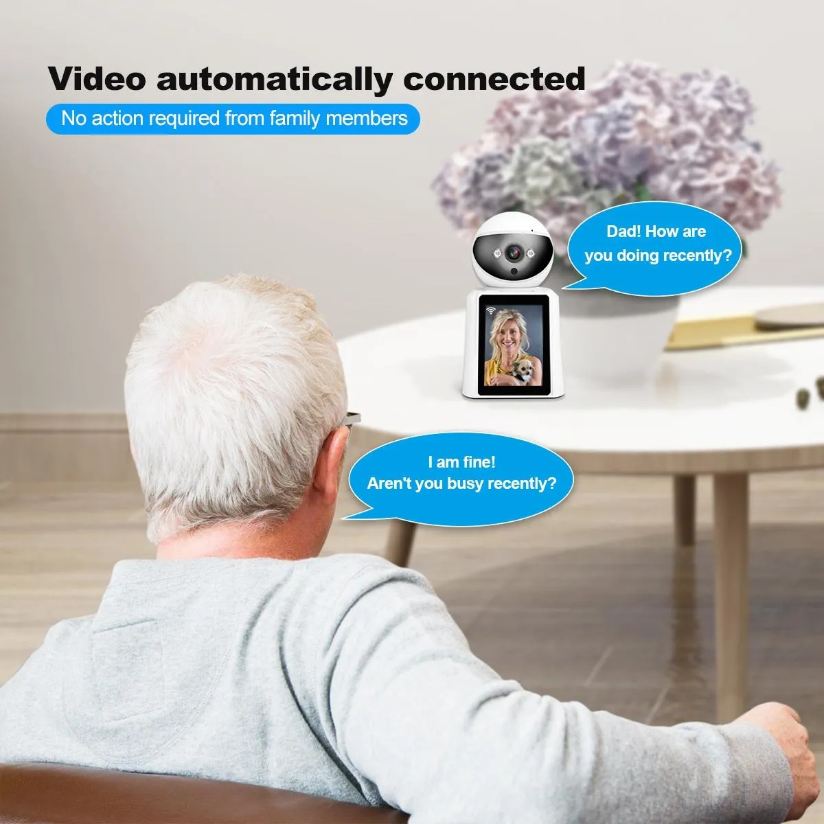 2.8" Smart Baby Monitor | 2MP IPS Screen