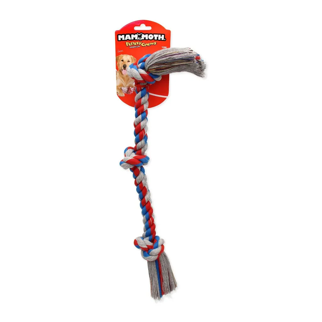 3 Knot Rope Dog Toy
