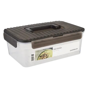 3.5L LocknLock Wave Container with Handle Grey LWC208HG