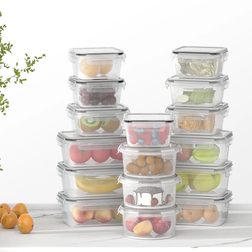5-Star Chef Cereal Dispenser | Food Storage Container | 16PCS Set