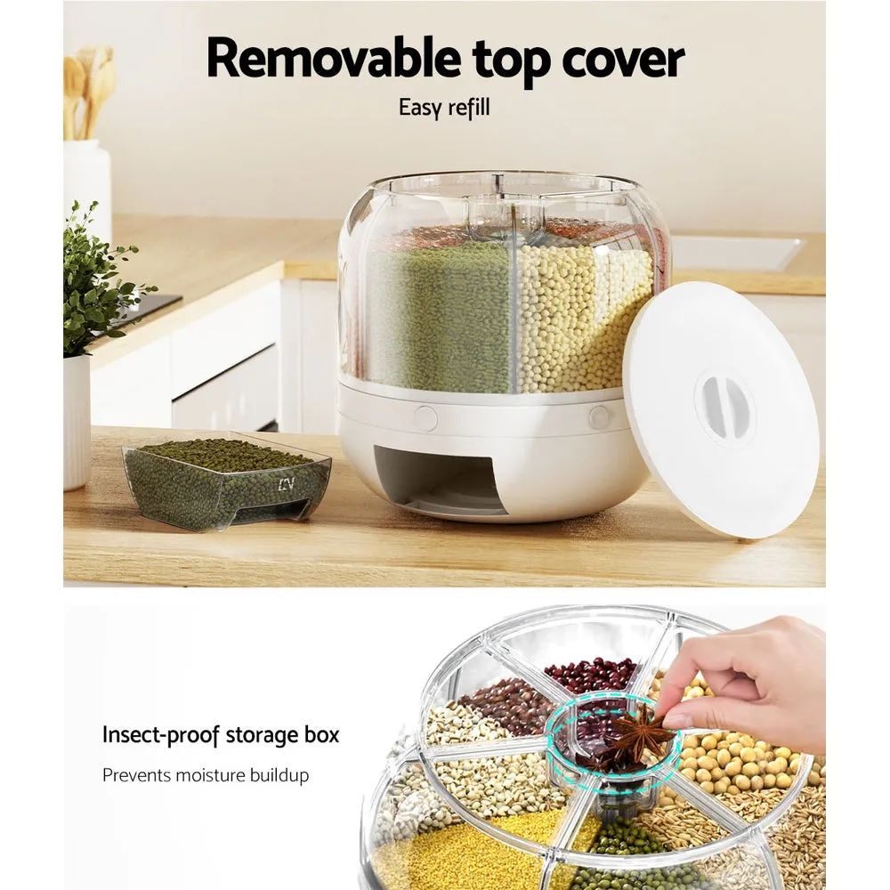 5-Star Chef Cereal Dispenser | Grain Container | 7kg