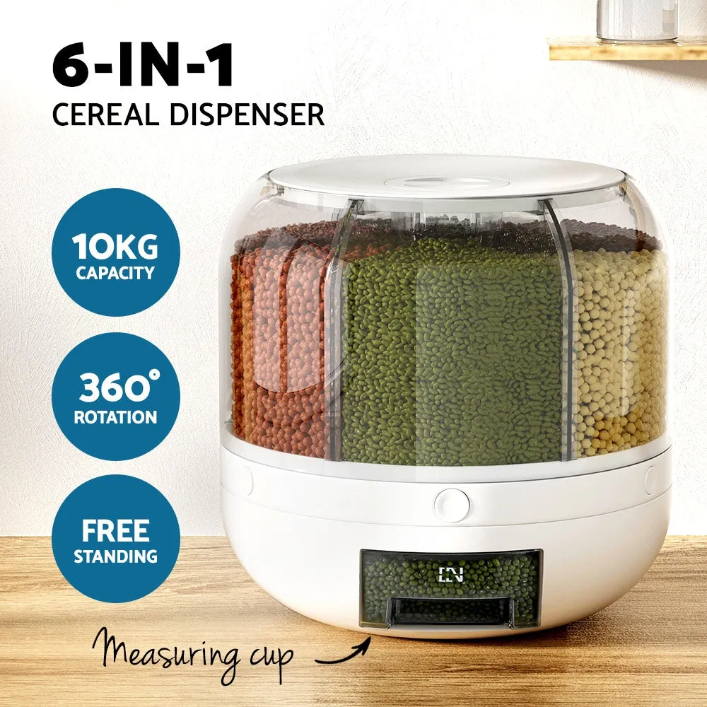5-Star Chef Cereal Dispenser | Grain Container | 7kg