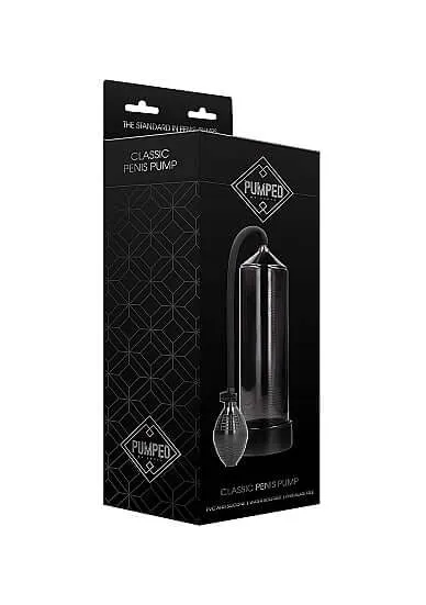 Achieve Instant Results with Pumped Classic Penis Pump Black | Enhance Size & Performance Safely!