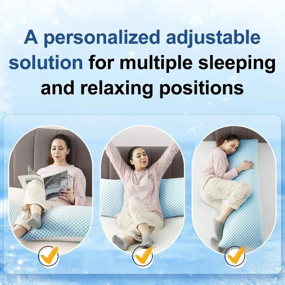 Adjustable Cooling Memory Foam Pillow