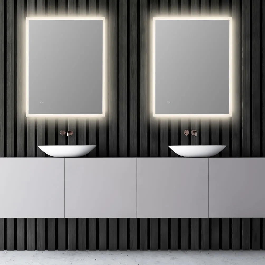 Altair Cassano 36" Anti-Fog Dimmable Bathroom LED Vanity Mirrors