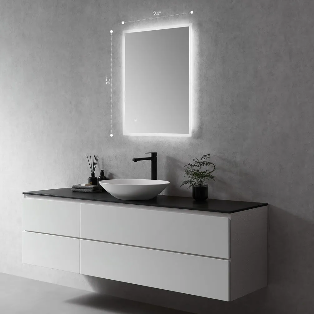 Altair Cassano 36" Anti-Fog Dimmable Bathroom LED Vanity Mirrors