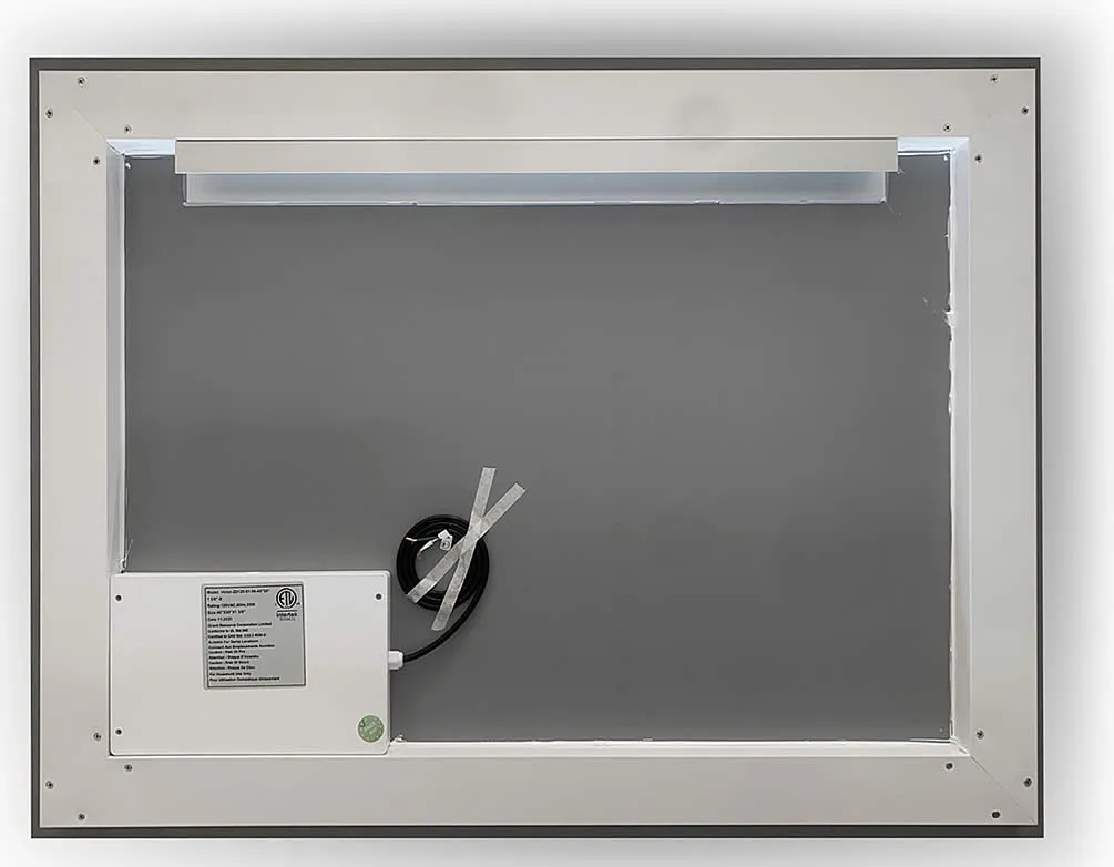 Altair Genova Framlesss 24" Anti-Fog Variable LED Bathroom Vanity Mirror
