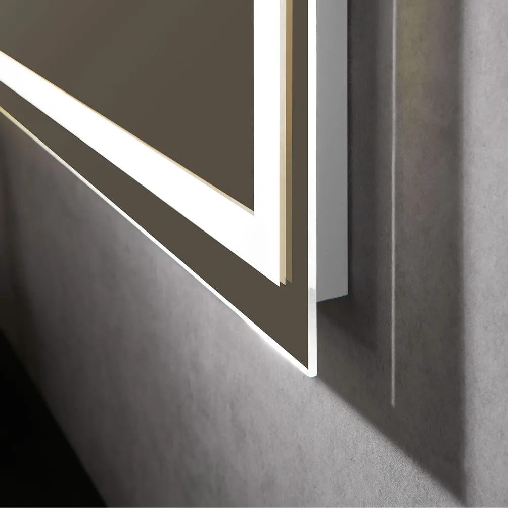 Altair Genova Framlesss 24" Anti-Fog Variable LED Bathroom Vanity Mirror