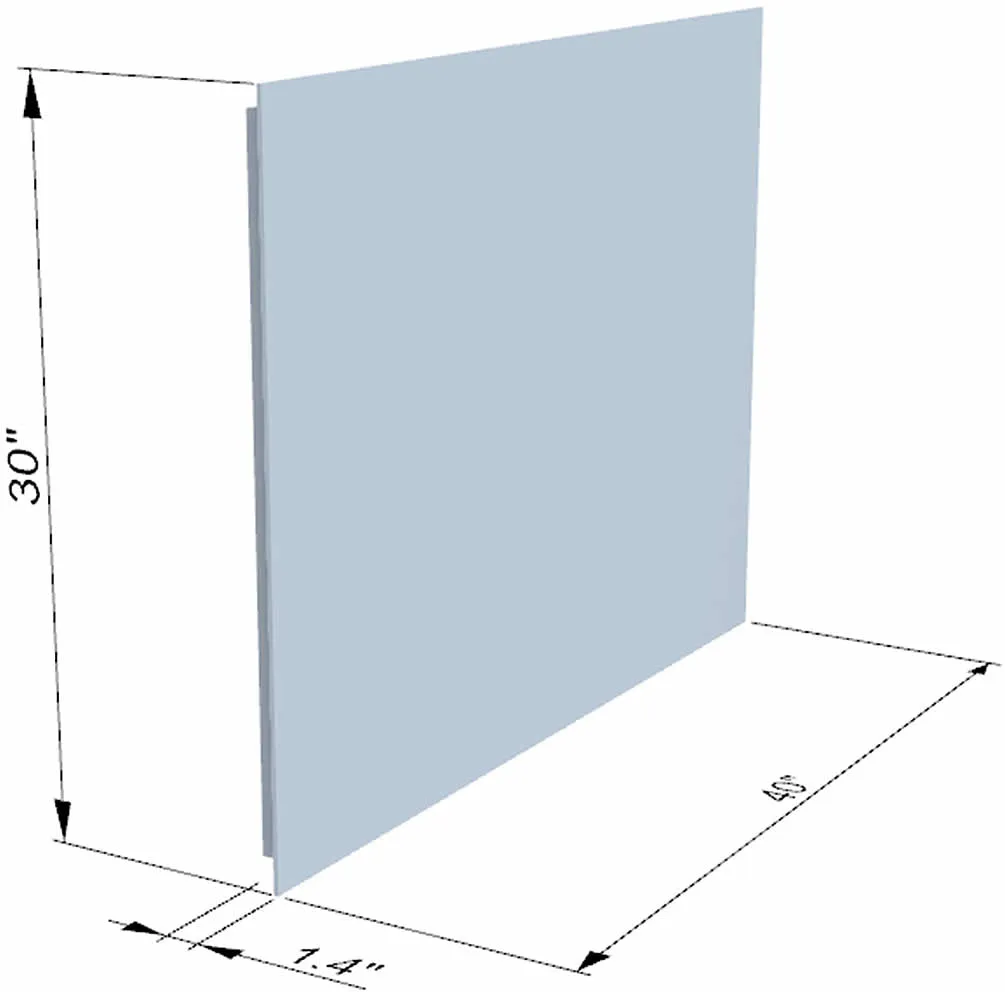 Altair Genova Framlesss 24" Anti-Fog Variable LED Bathroom Vanity Mirror