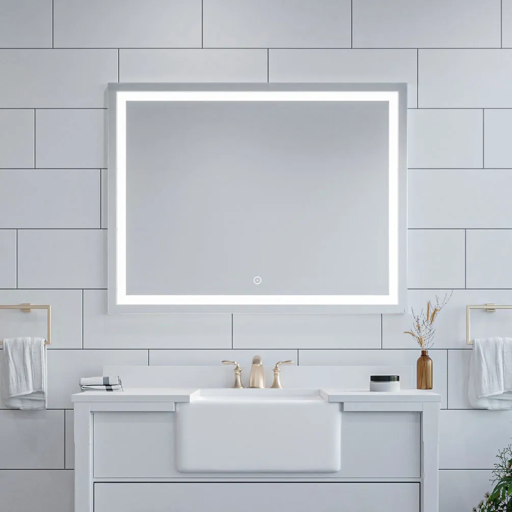 Altair Genova Framlesss 24" Anti-Fog Variable LED Bathroom Vanity Mirror