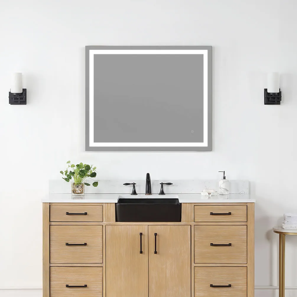 Altair Genova Framlesss 24" Anti-Fog Variable LED Bathroom Vanity Mirror