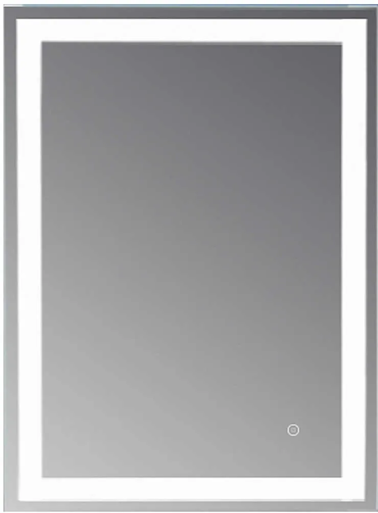 Altair Genova Framlesss 24" Anti-Fog Variable LED Bathroom Vanity Mirror
