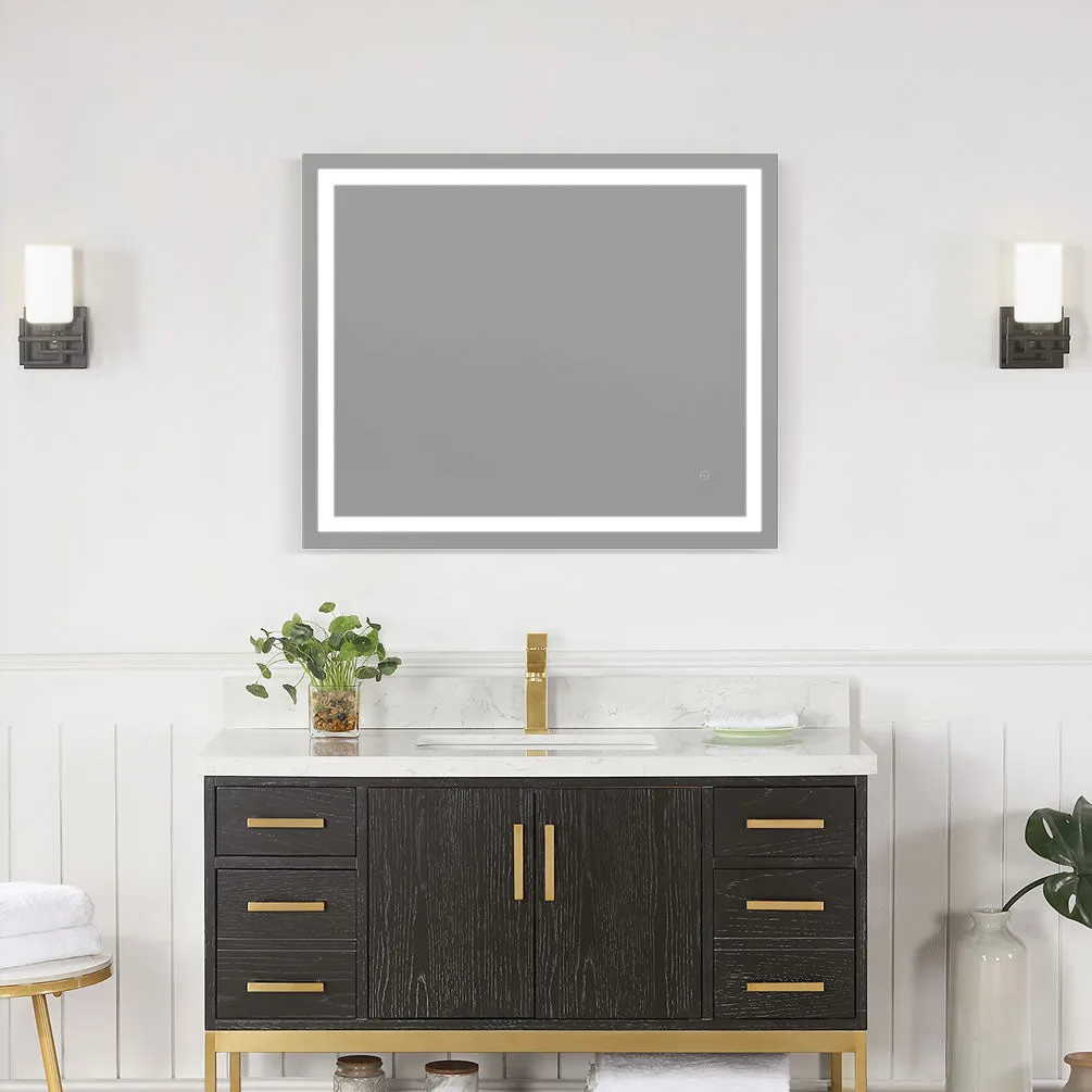 Altair Genova Framlesss 24" Anti-Fog Variable LED Bathroom Vanity Mirror