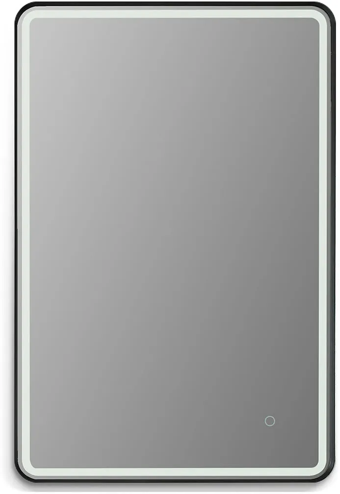 Altair Viaggi 24" Wide Anti-Fog Dimmable Bathroom LED Vanity Mirror, Matte Black or Brushed Gold