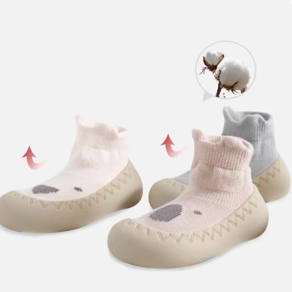 Animals Non-Slip First Walker Socks Booties