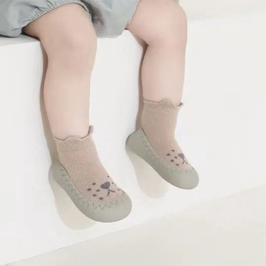 Animals Non-Slip First Walker Socks Booties
