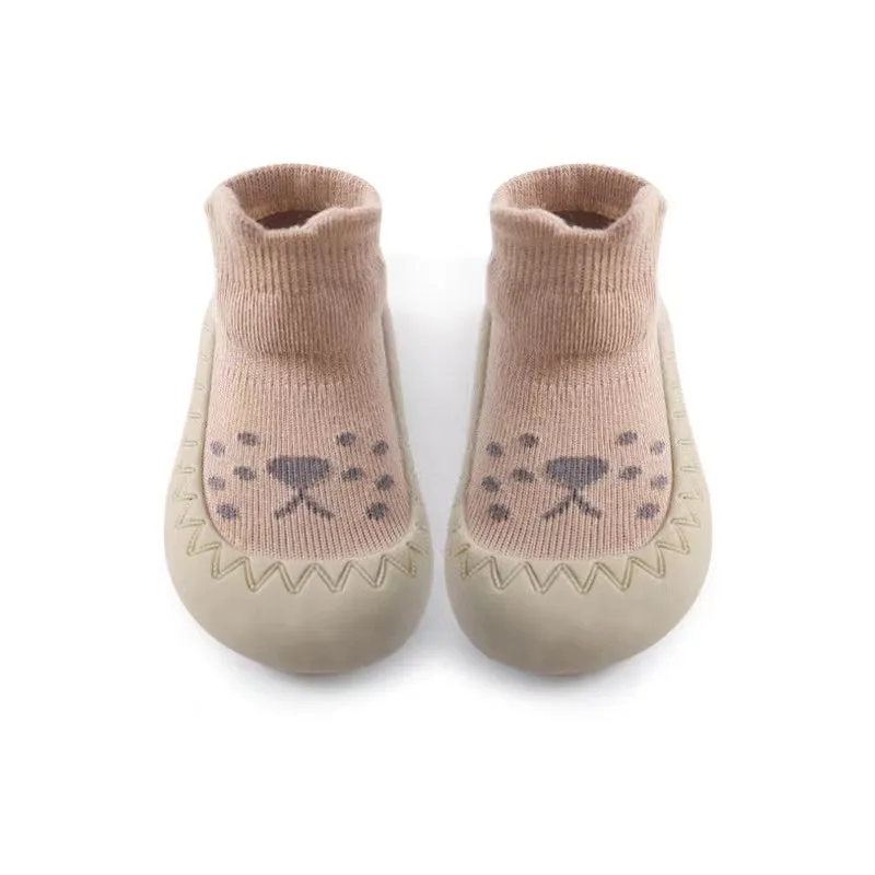 Animals Non-Slip First Walker Socks Booties