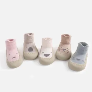 Animals Non-Slip First Walker Socks Booties