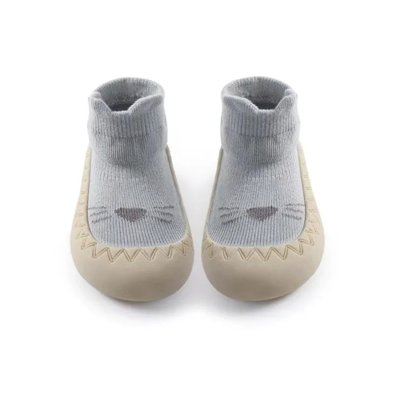 Animals Non-Slip First Walker Socks Booties
