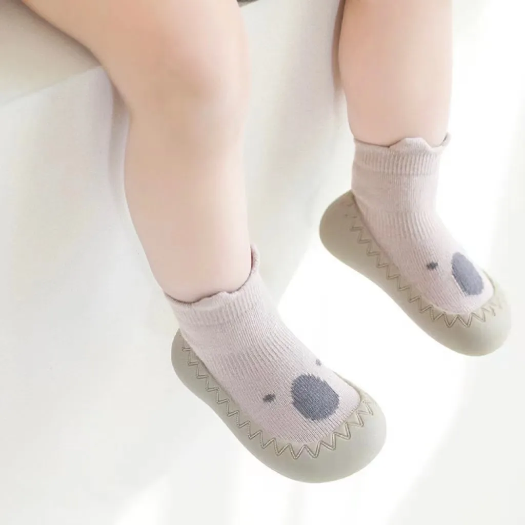 Animals Non-Slip First Walker Socks Booties