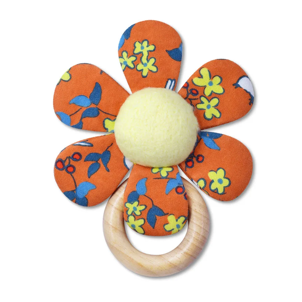 Apple Park Teething Rattle