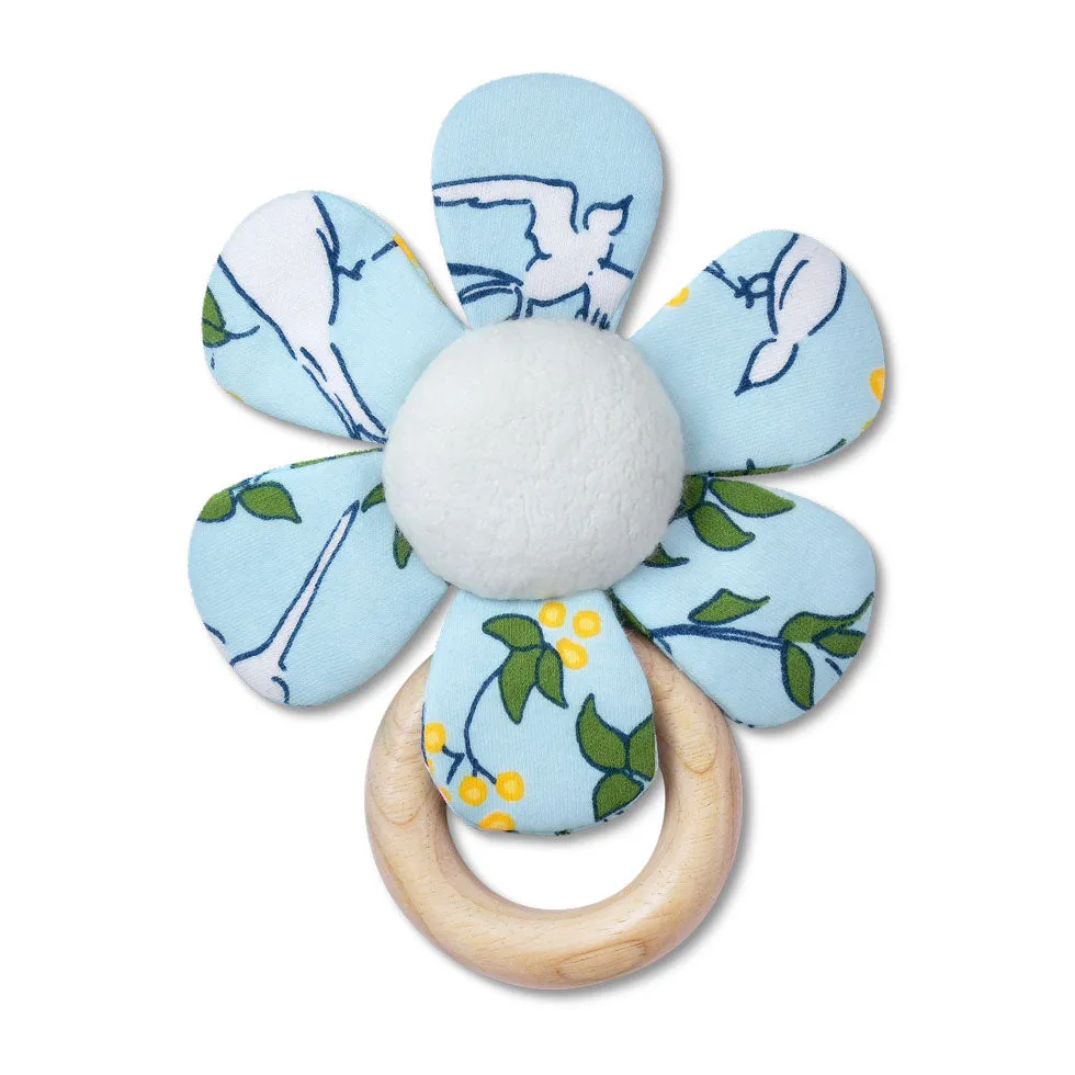 Apple Park Teething Rattle