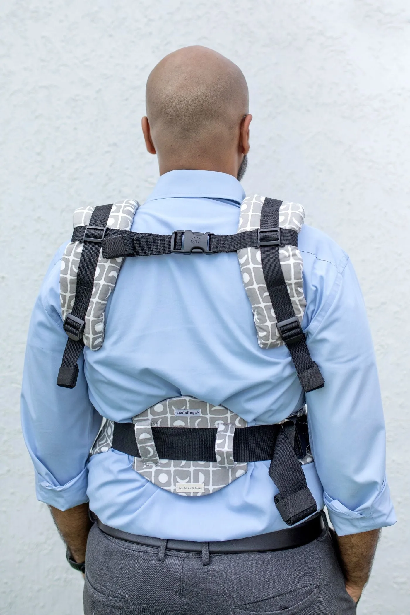 Aseema Baby Carrier | 0-4y | Grey Moon Chase Print