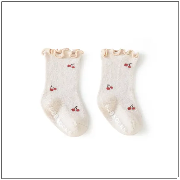 Baby & Kids Anti-Slip Floral Socks