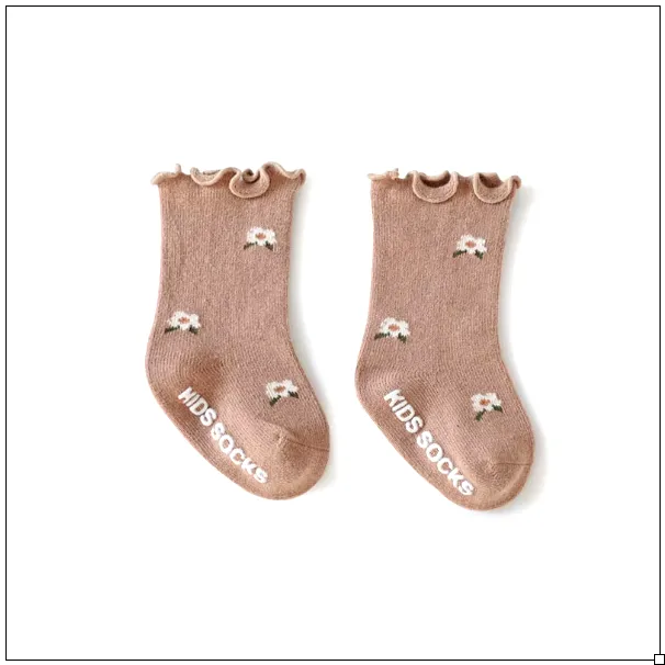 Baby & Kids Anti-Slip Floral Socks
