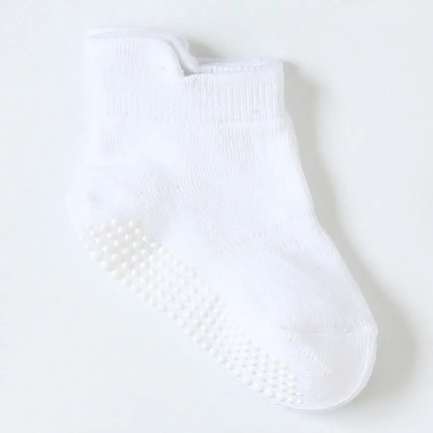 Baby/Kids 6 Pairs/lot Anti-slip Ankle Socks With Grip