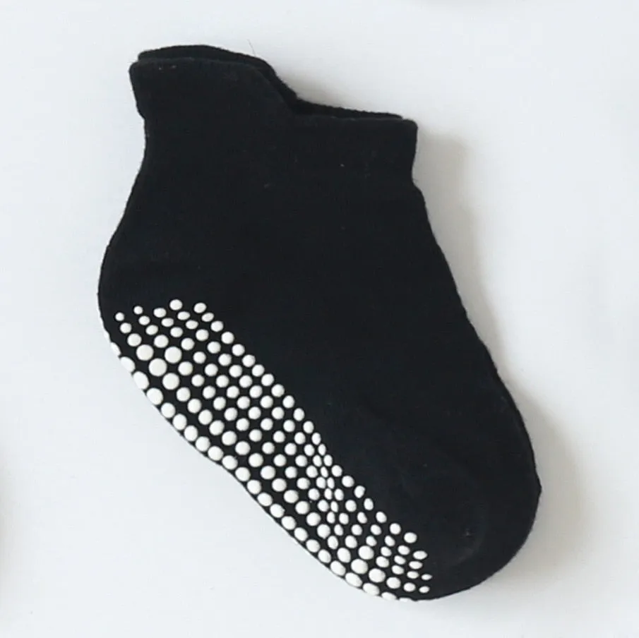 Baby/Kids 6 Pairs/lot Anti-slip Ankle Socks With Grip
