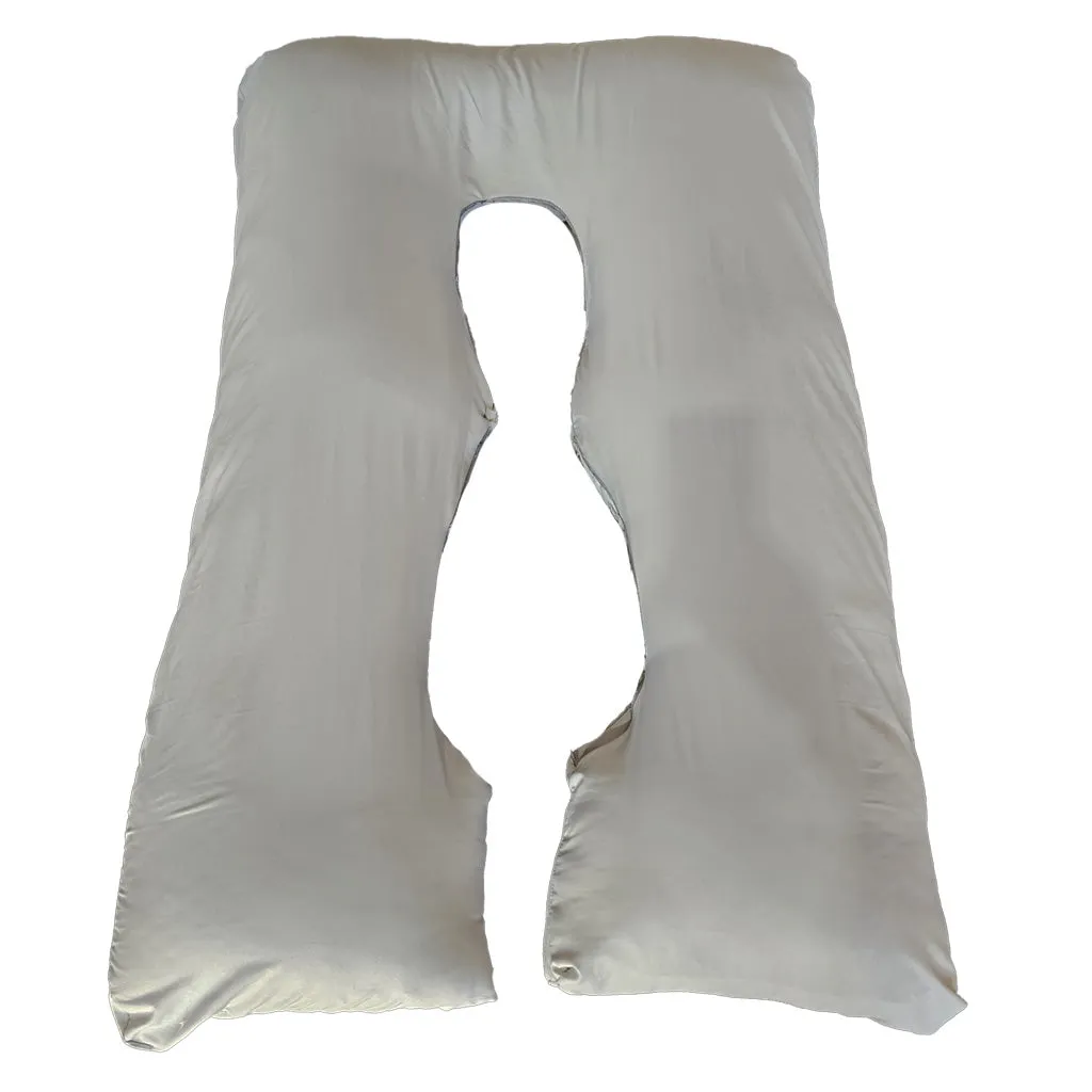 Bamboo Pregnancy Pillow - With Cover