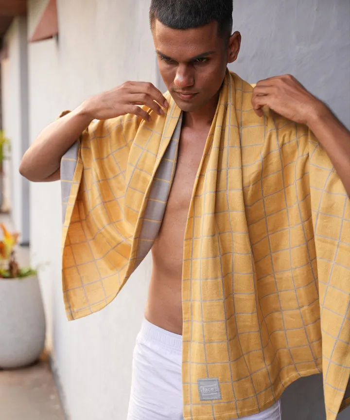 Banana double cloth bath towels