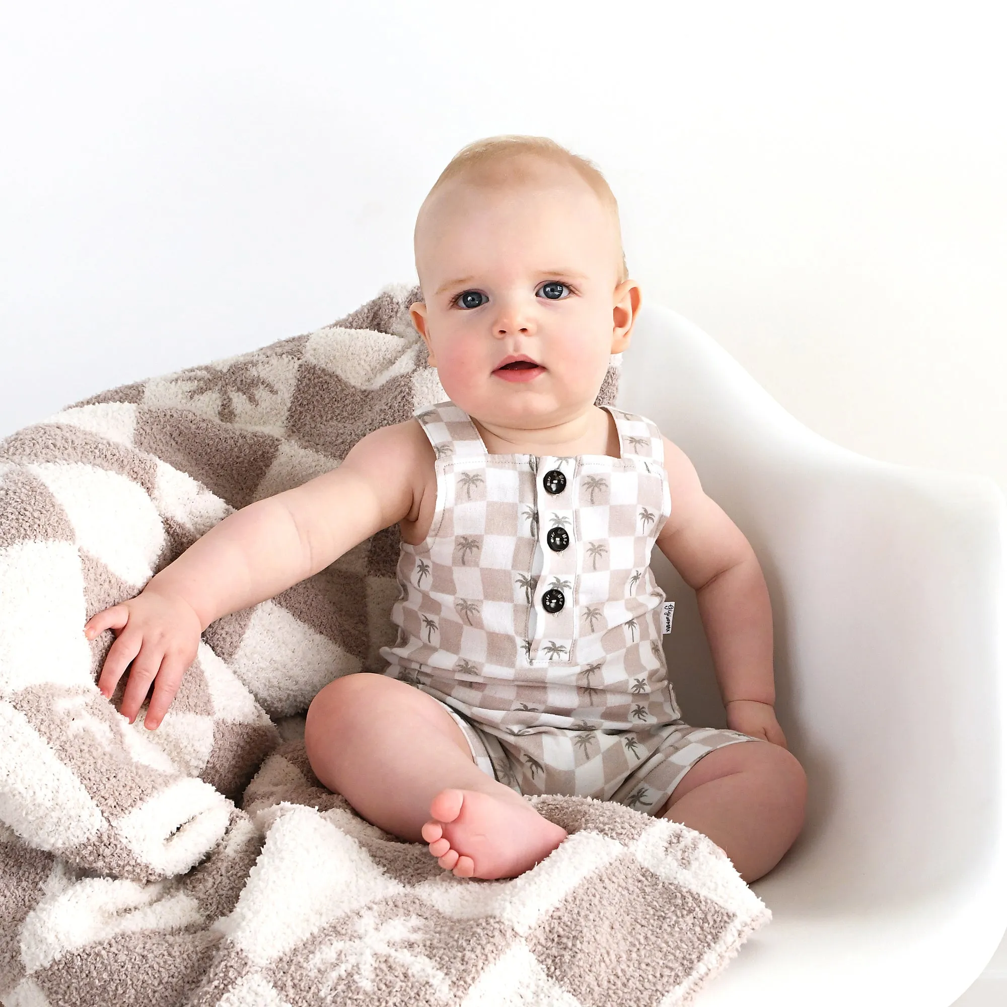 Beau Palm Tree PLUSH BLANKET