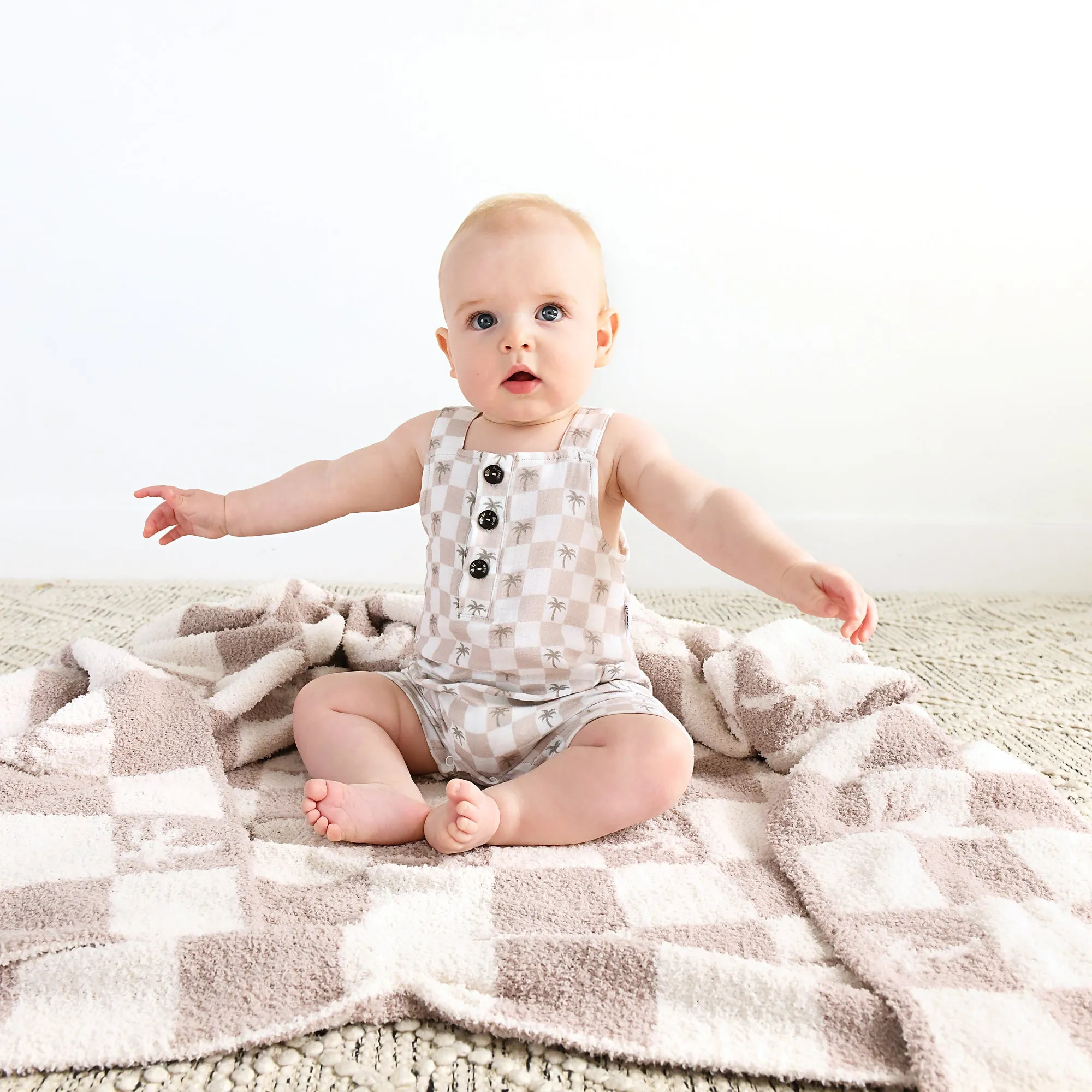 Beau Palm Tree PLUSH BLANKET