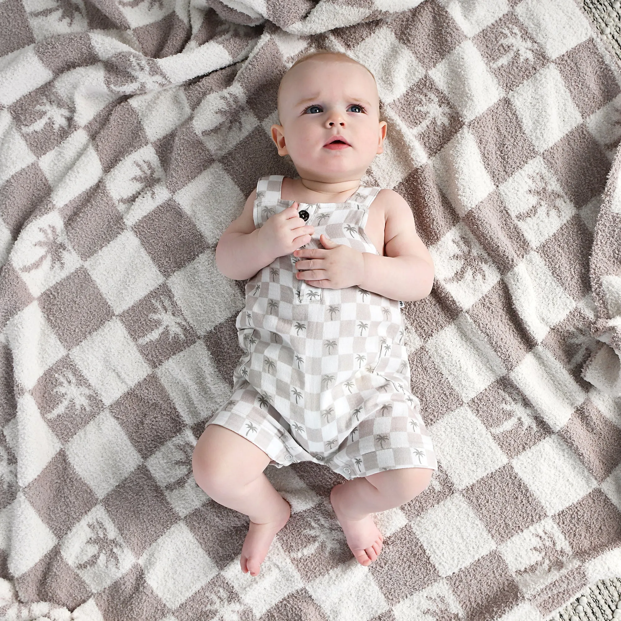 Beau Palm Tree PLUSH BLANKET