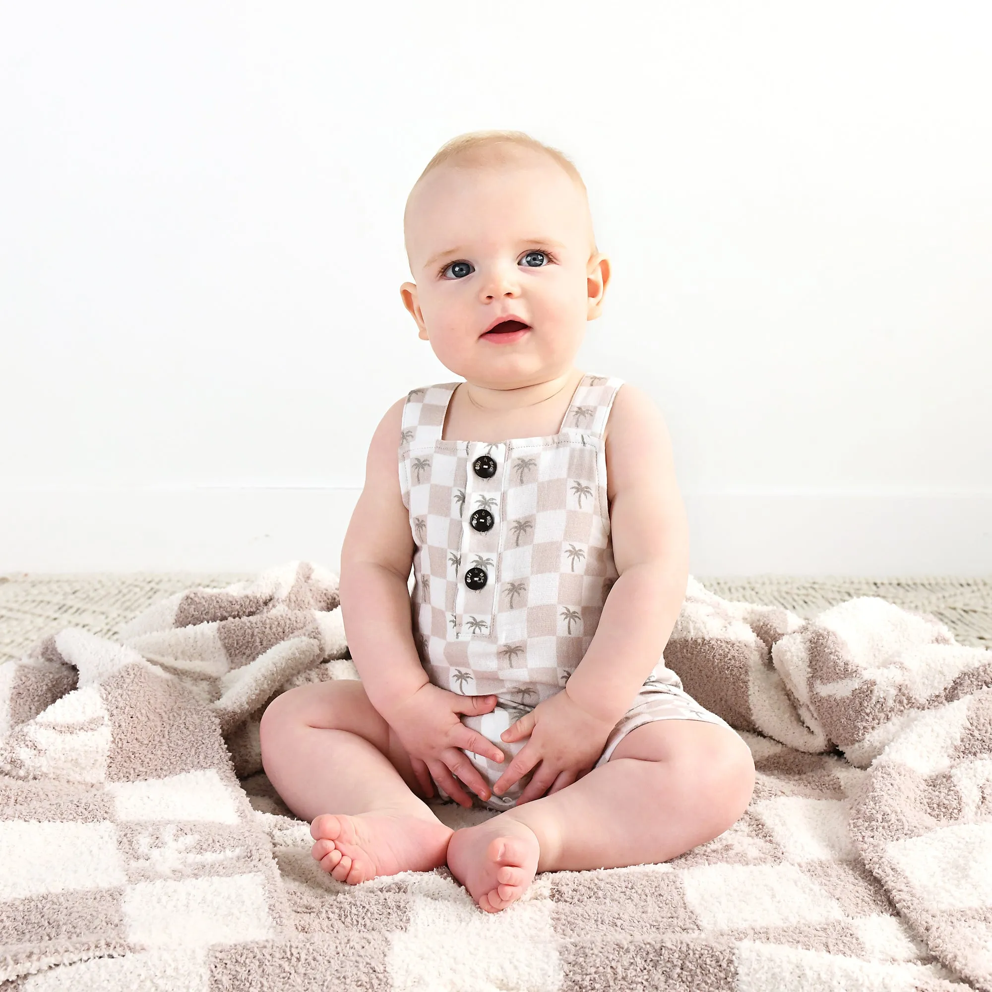 Beau Palm Tree PLUSH BLANKET