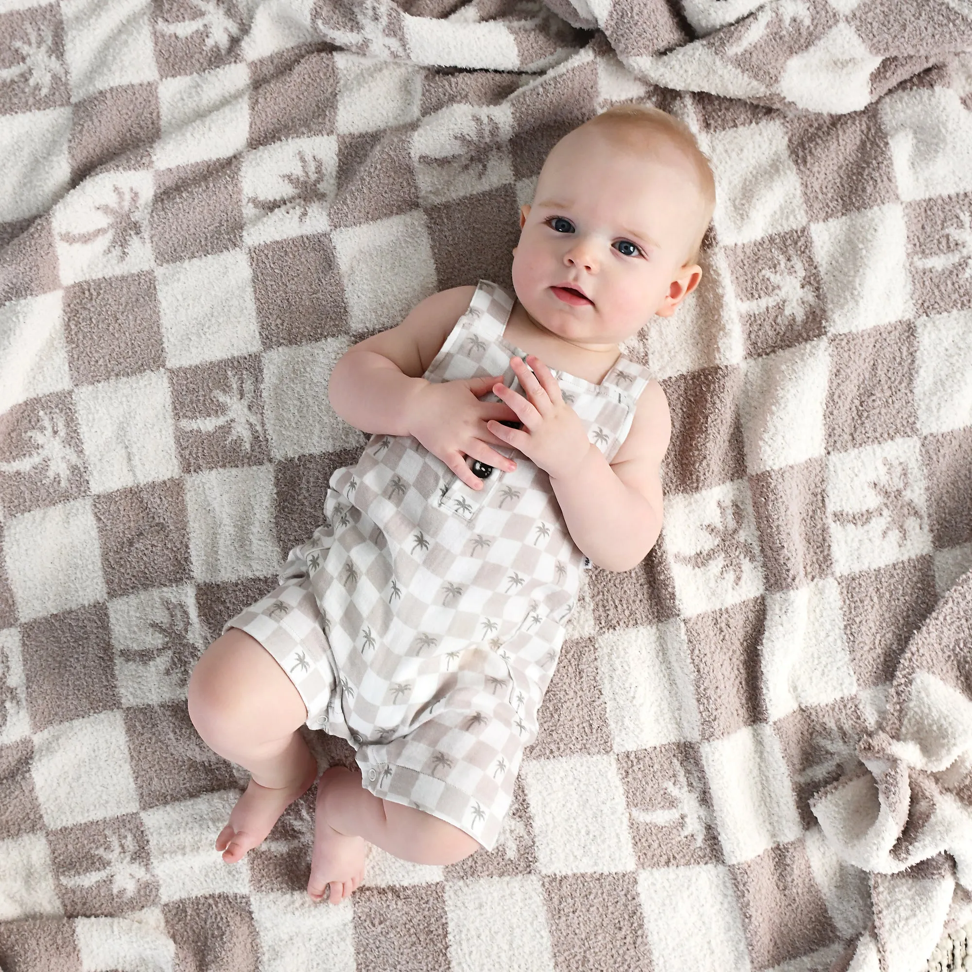 Beau Palm Tree PLUSH BLANKET