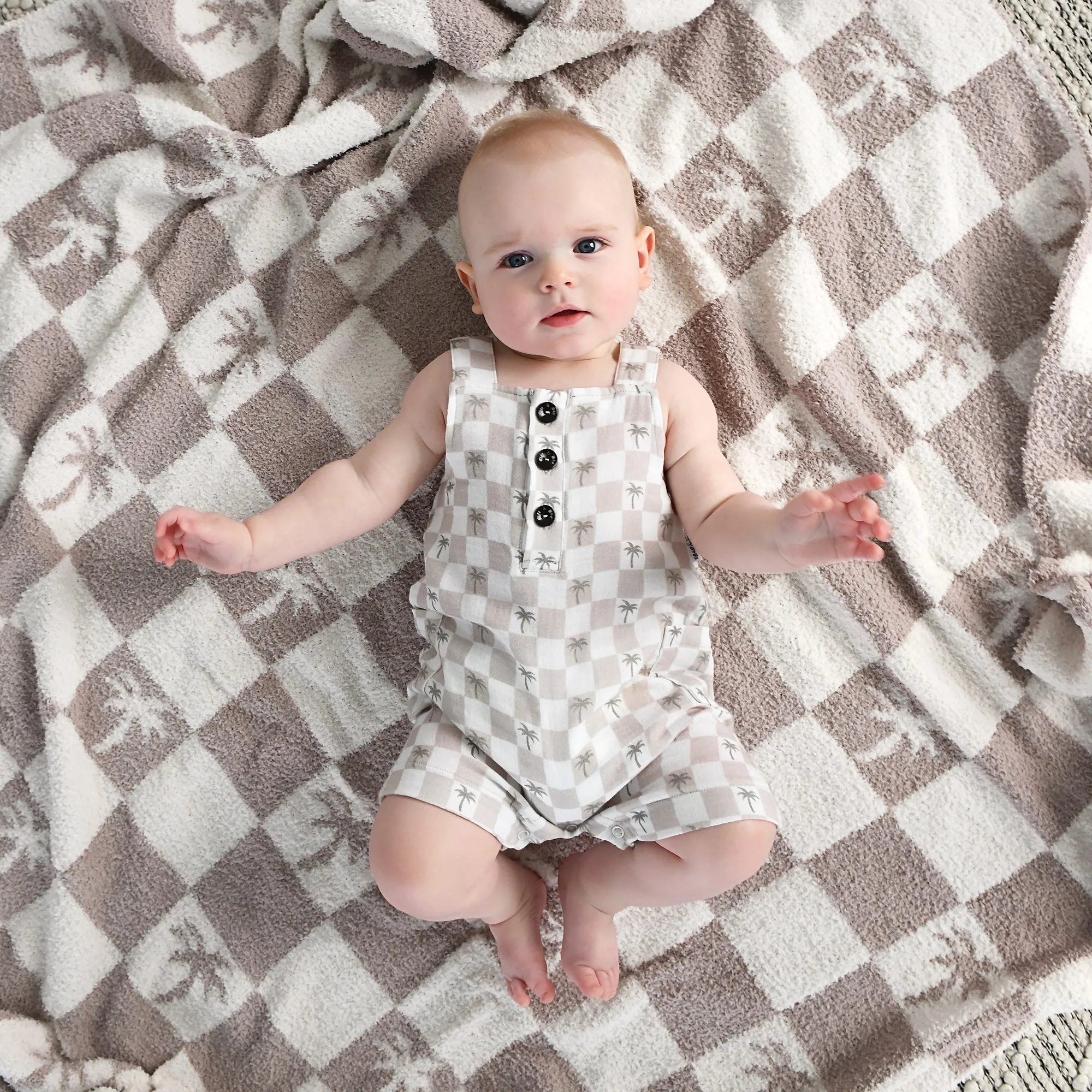 Beau Palm Tree PLUSH BLANKET