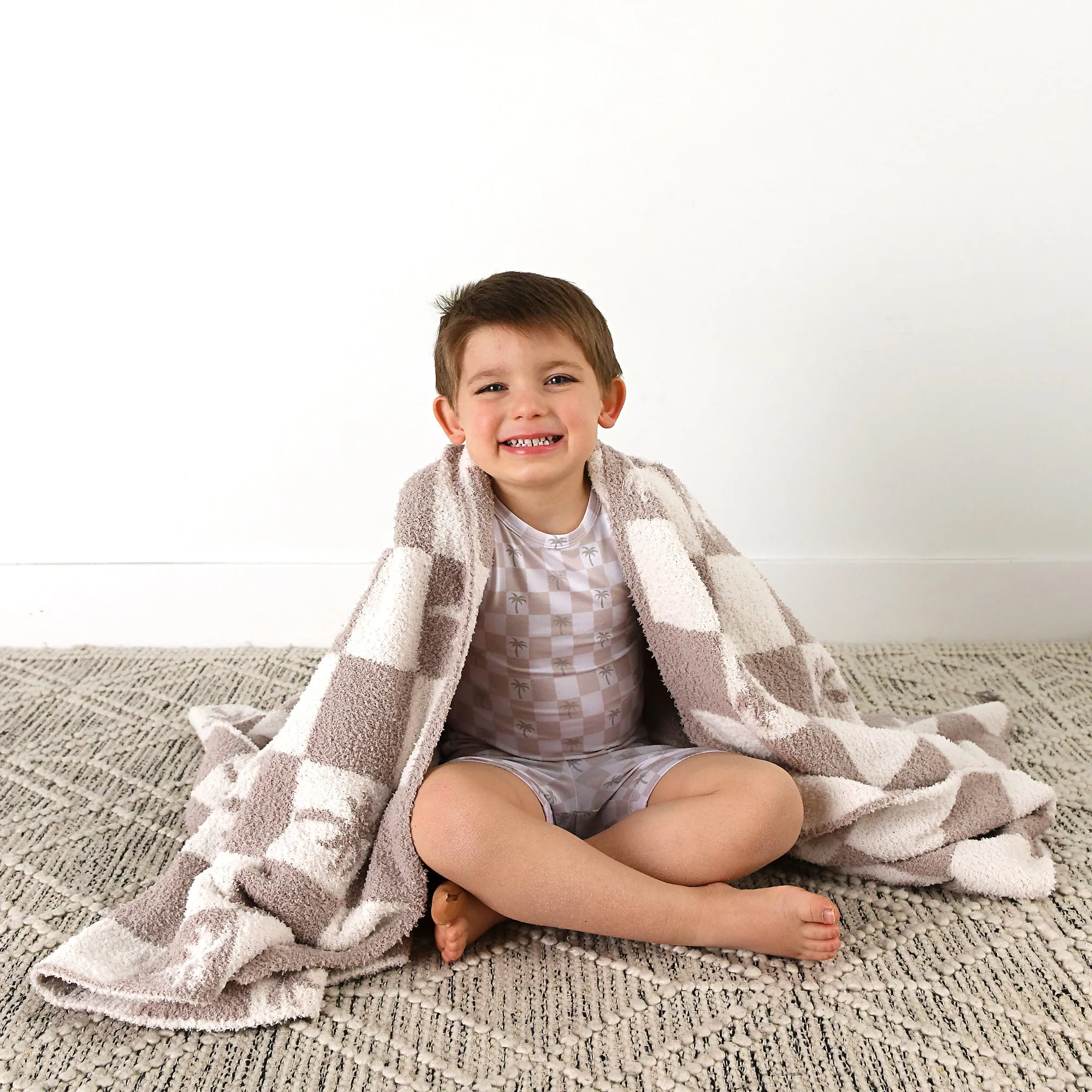 Beau Palm Tree PLUSH BLANKET
