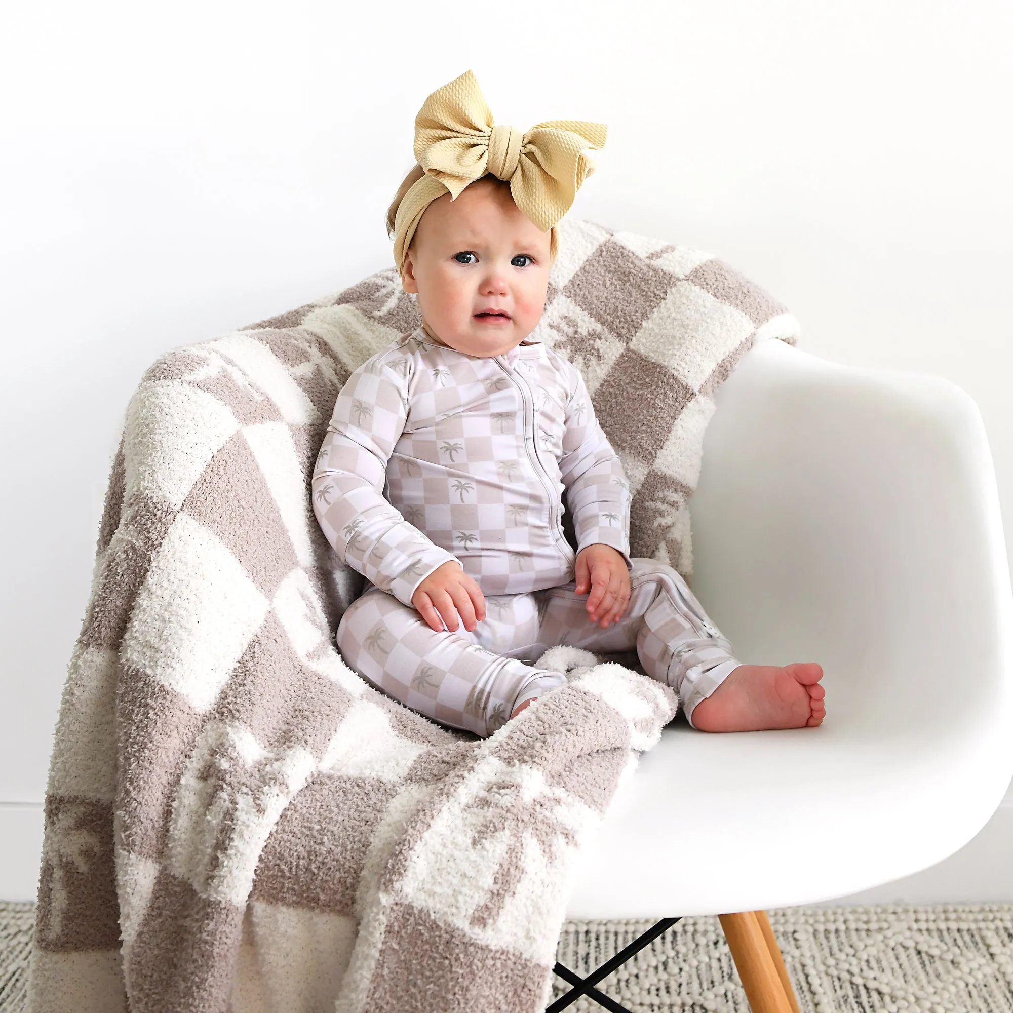 Beau Palm Tree PLUSH BLANKET