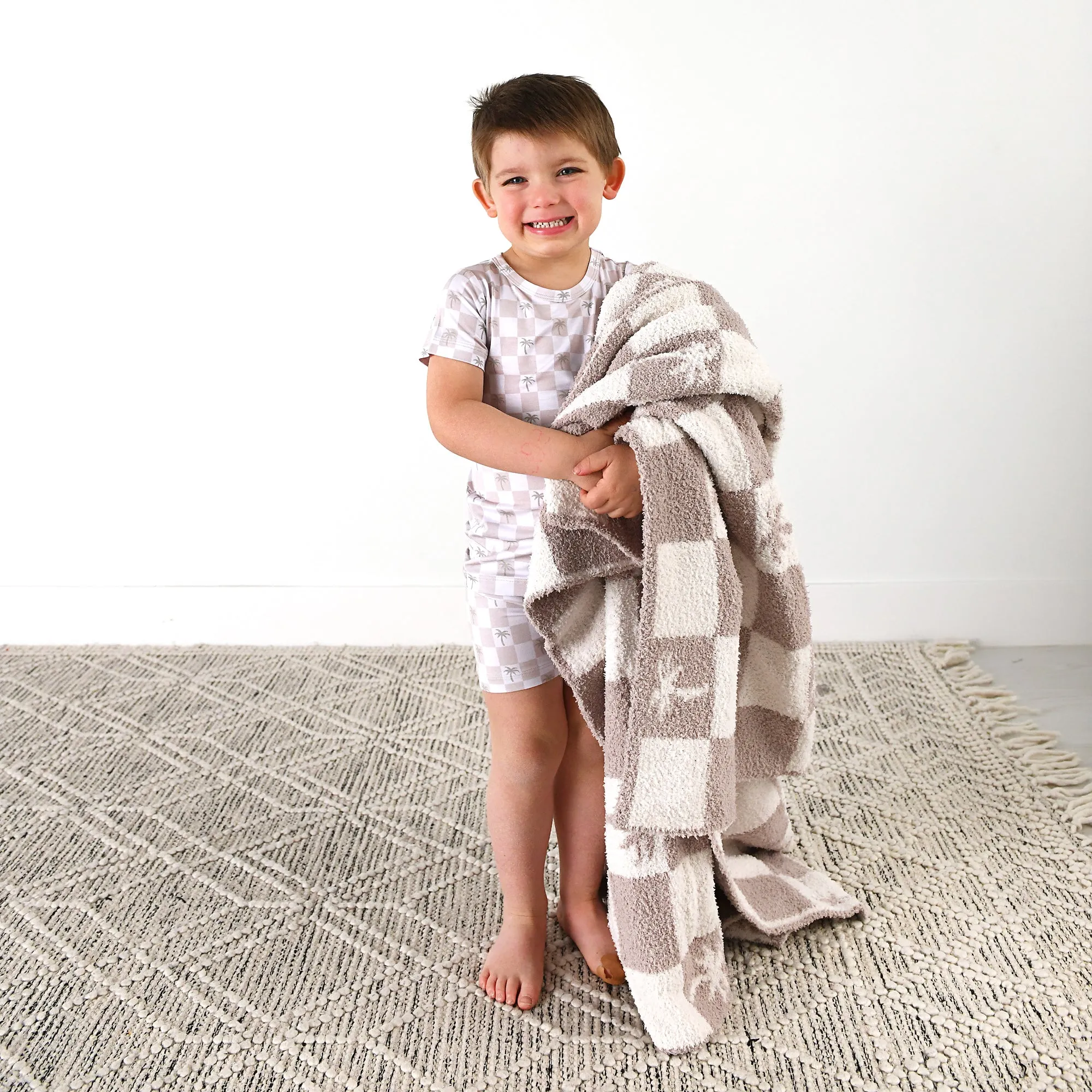 Beau Palm Tree PLUSH BLANKET