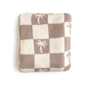 Beau Palm Tree PLUSH BLANKET