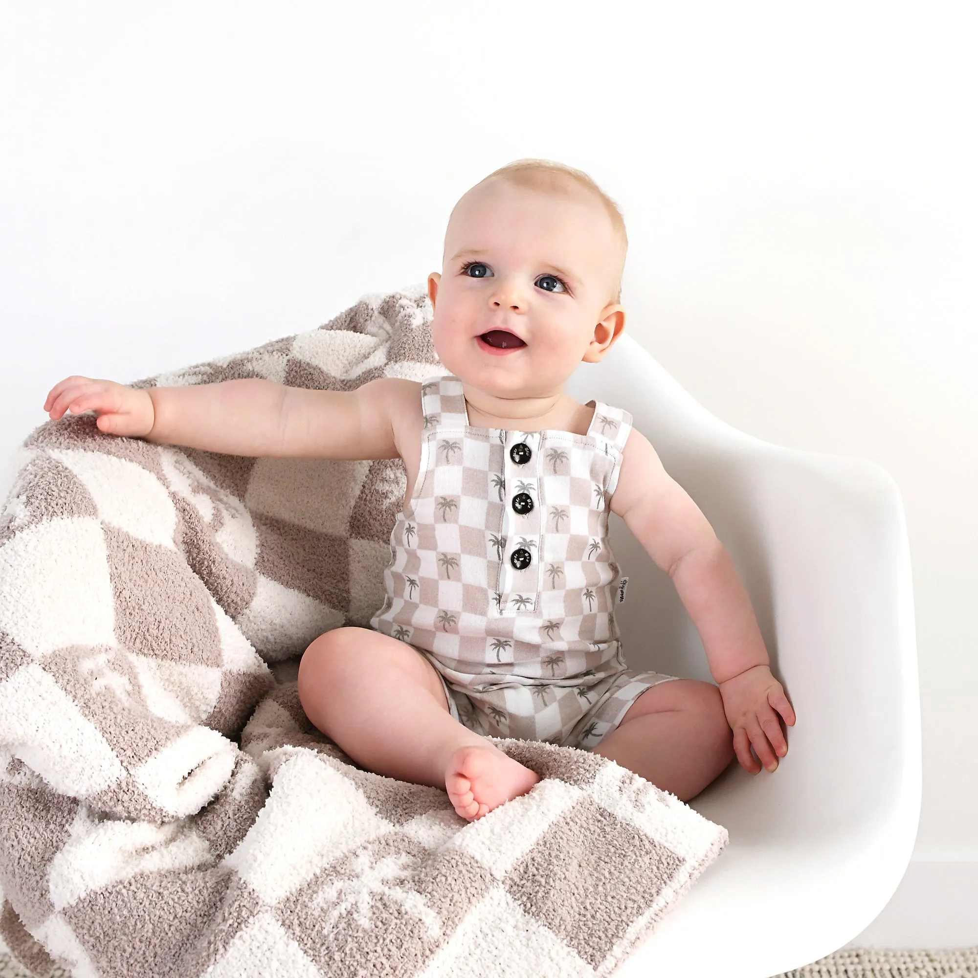 Beau Palm Tree PLUSH BLANKET