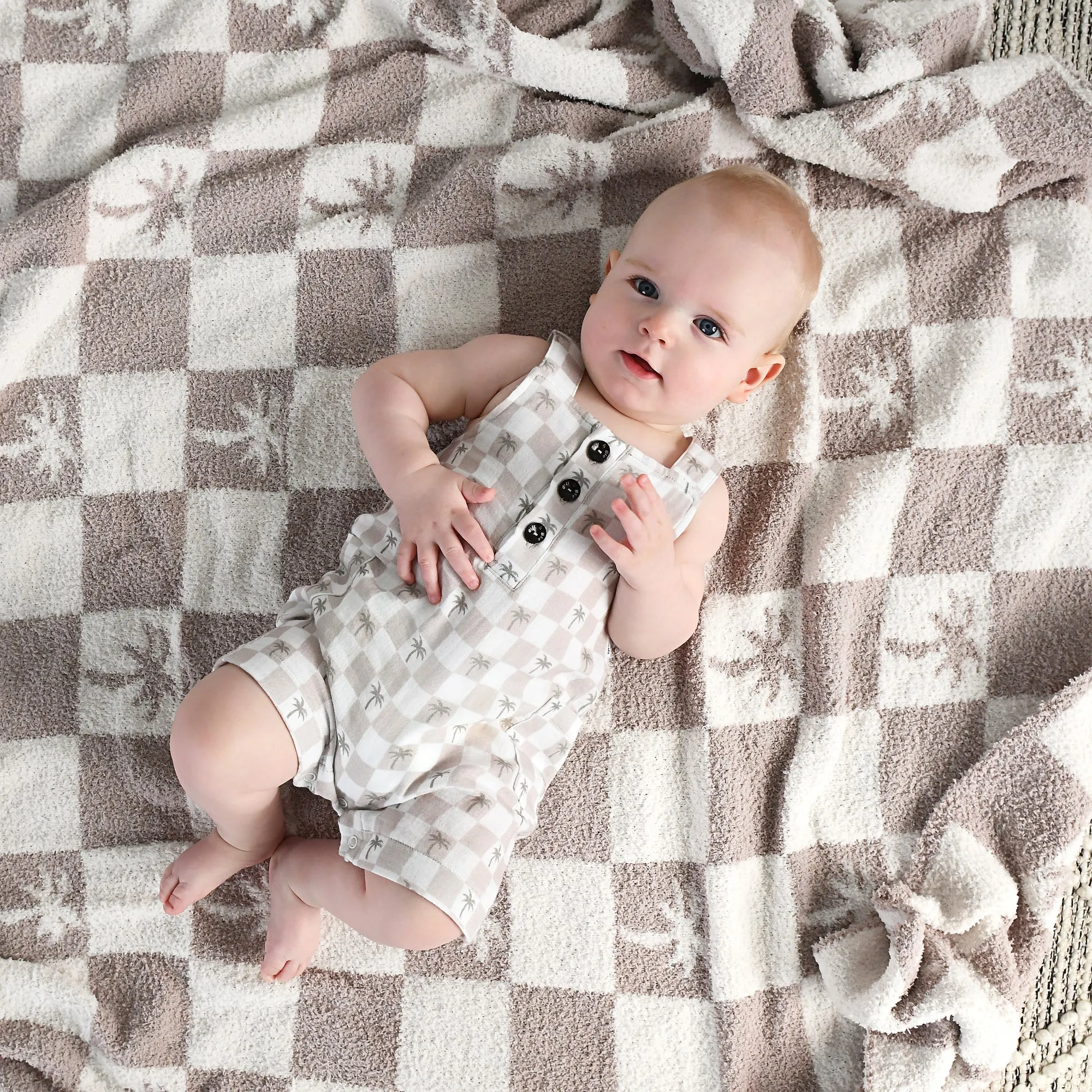 Beau Palm Tree PLUSH BLANKET