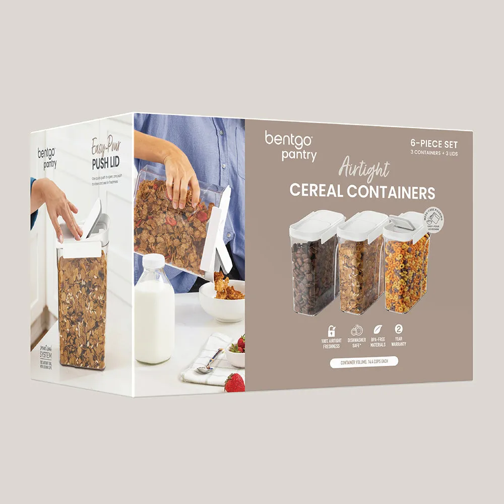 Bentgo Pantry Airtight Cereal Containers (6-pcs)