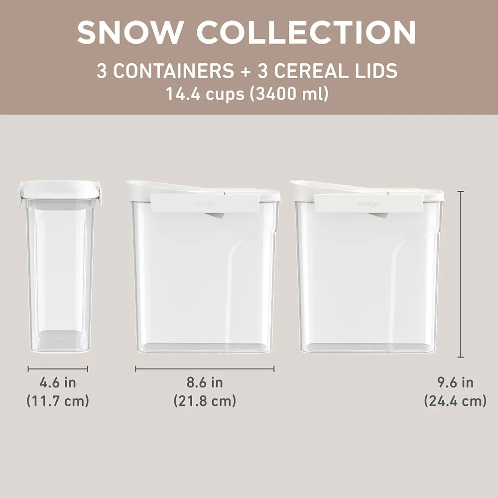 Bentgo Pantry Airtight Cereal Containers (6-pcs)