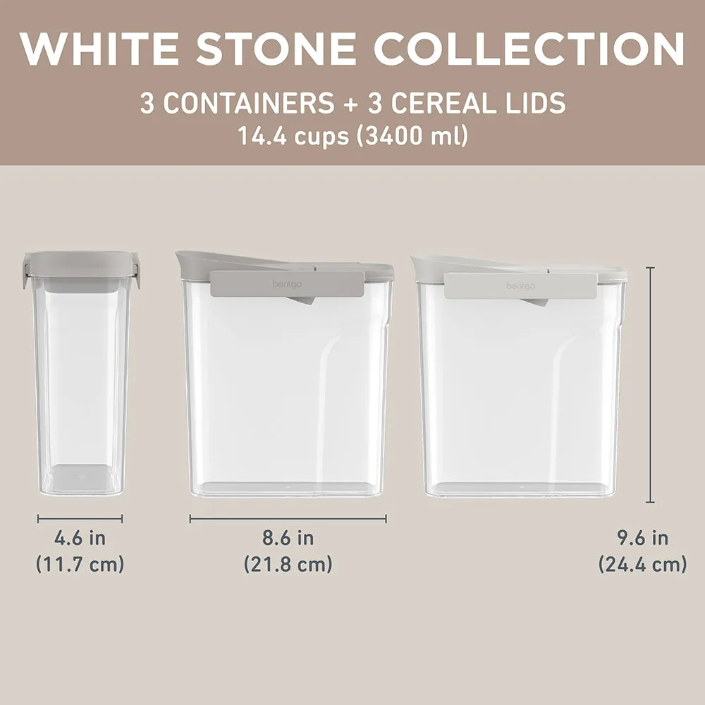 Bentgo Pantry Airtight Cereal Containers (6-pcs)