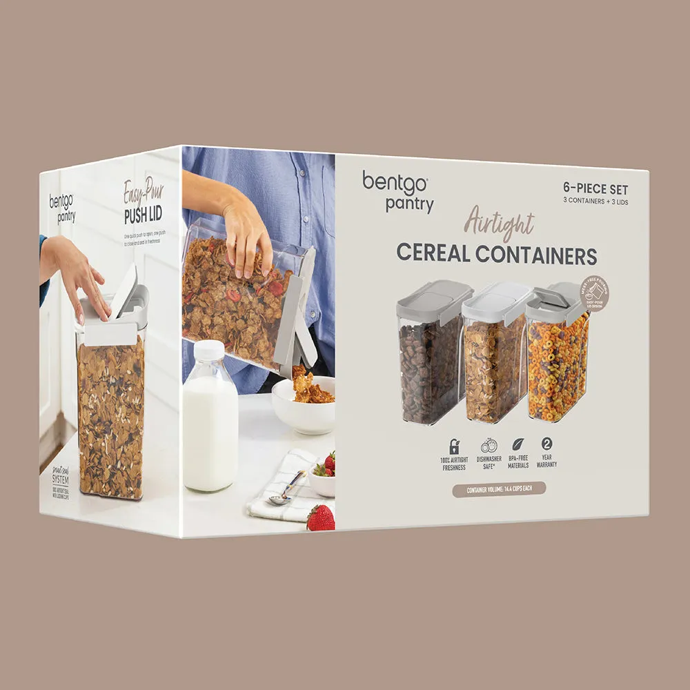Bentgo Pantry Airtight Cereal Containers (6-pcs)